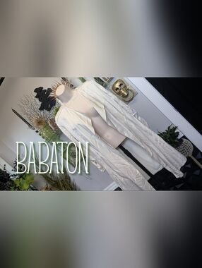 Babaton (Aritzia) Silky Flow Trench Coat Jacket XS *FLAWS*